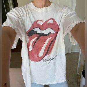 Brandy Melville KISS Oversized Graphic Tee